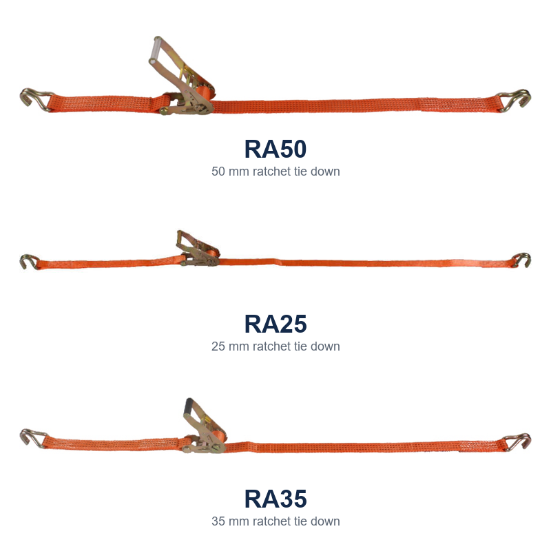 Clever Lifting ratchet tie down strap